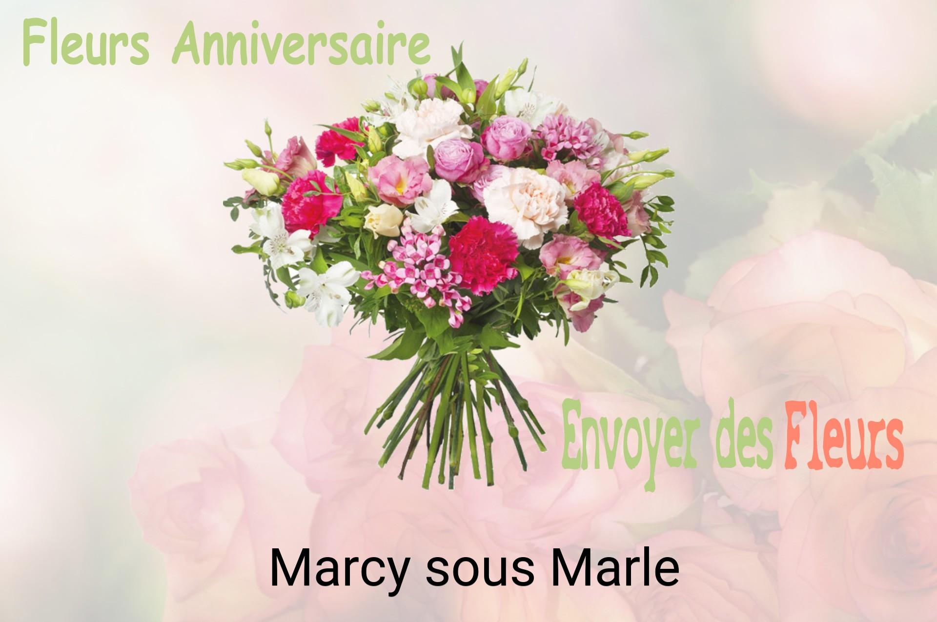 Bouquet de fleurs d’anniversaire livré à Marcy-sous-Marle