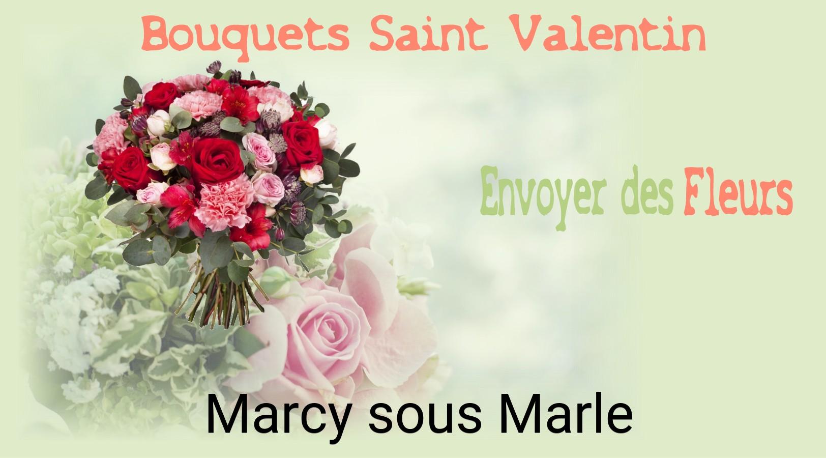 Roses de Saint-Valentin livrées à Marcy-sous-Marle